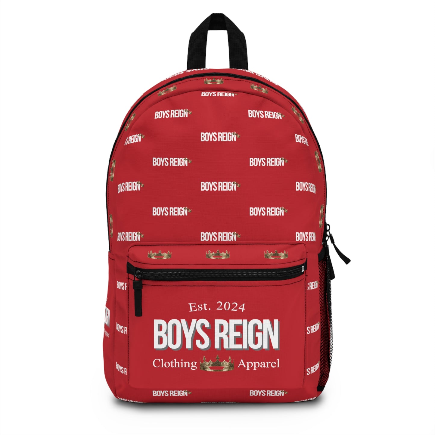 Boys Reign Backpack Classic White/Red - Boys Reign