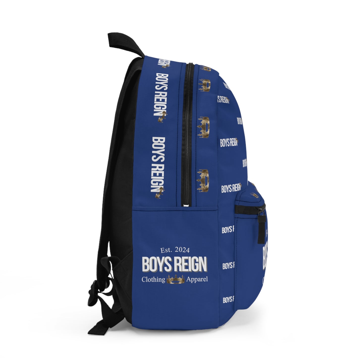 Boys Reign Backpack Classic White/Blue - Boys Reign