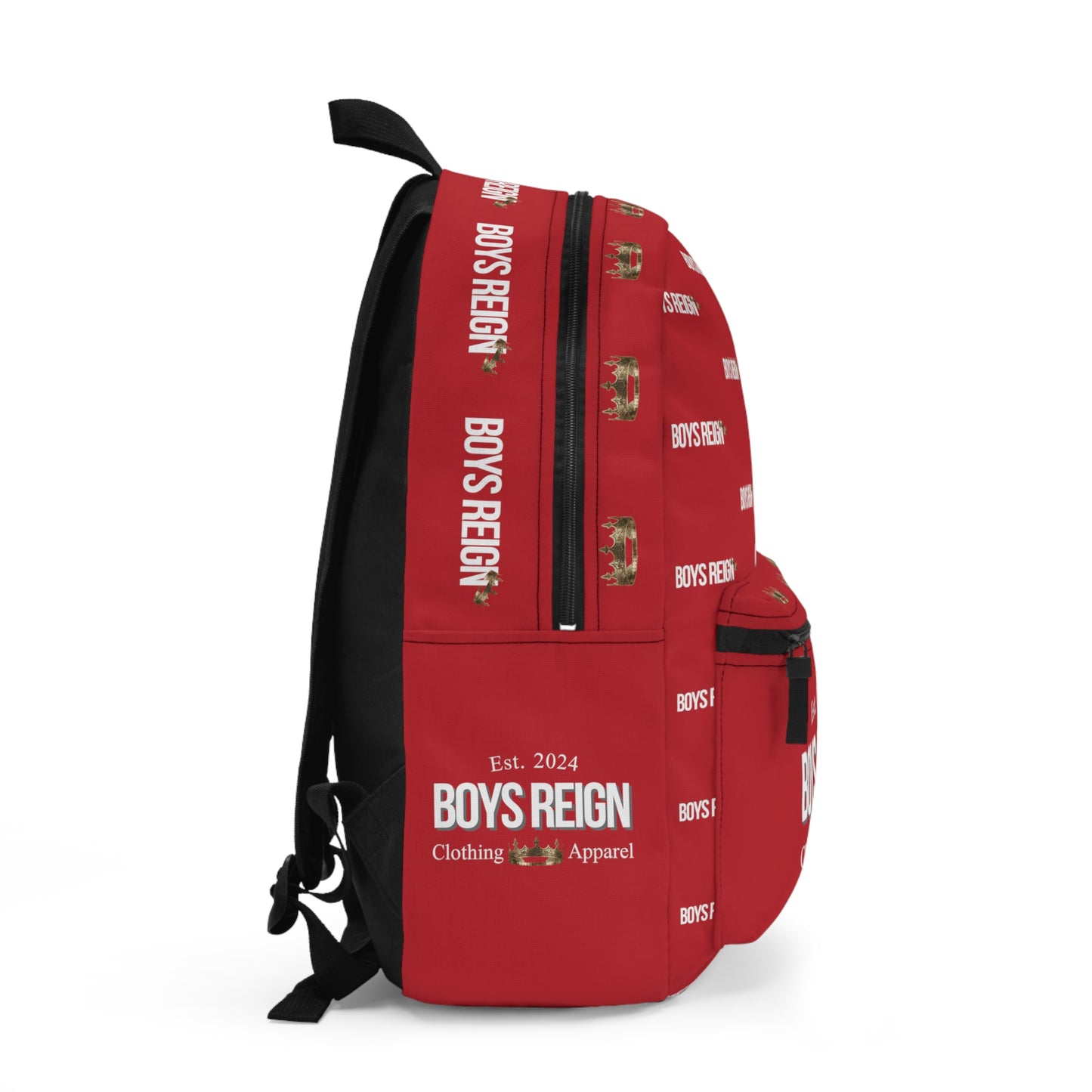 Boys Reign Backpack Classic White/Red - Boys Reign