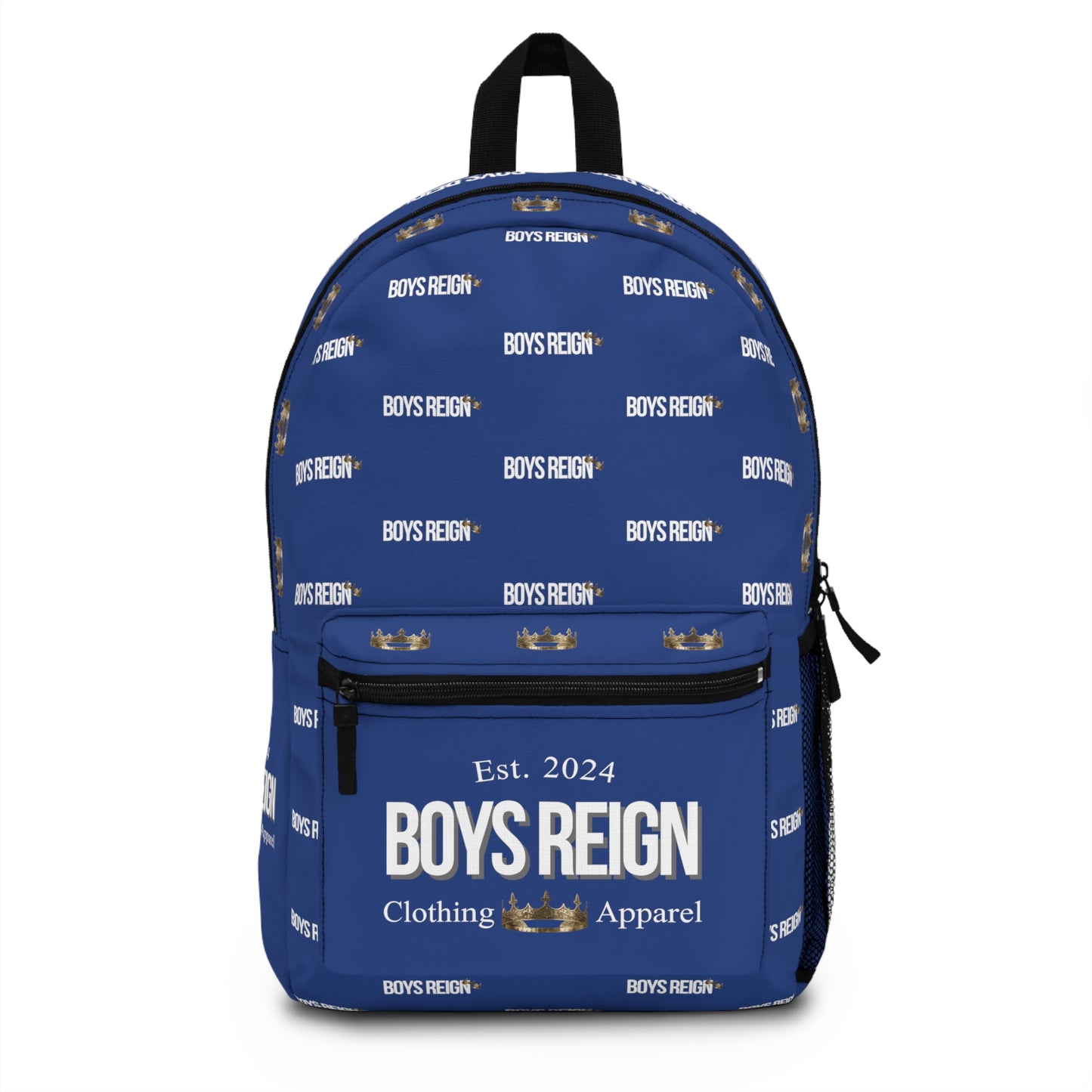 Boys Reign Backpack Classic White/Blue - Boys Reign