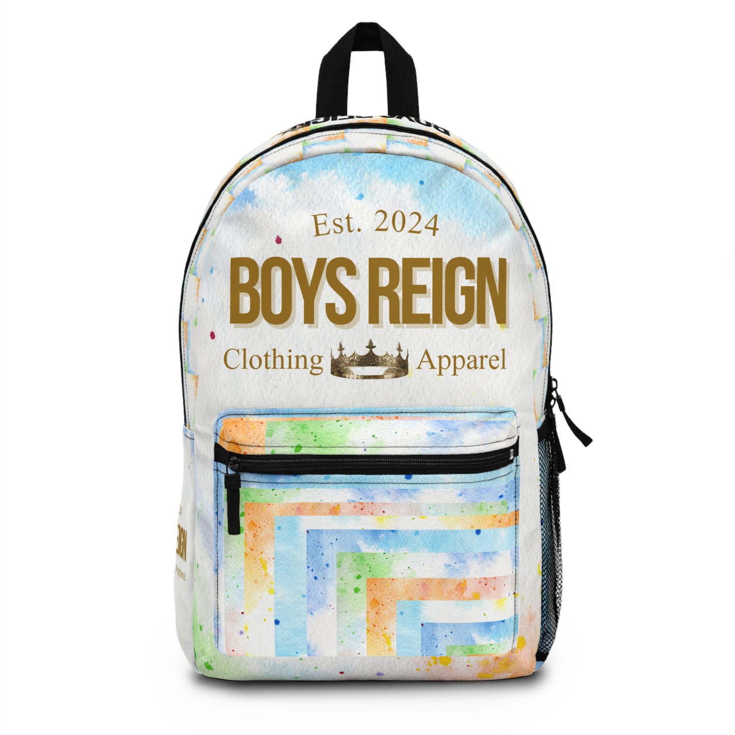 Backpack Classic Gold Color Splash - Boys Reign