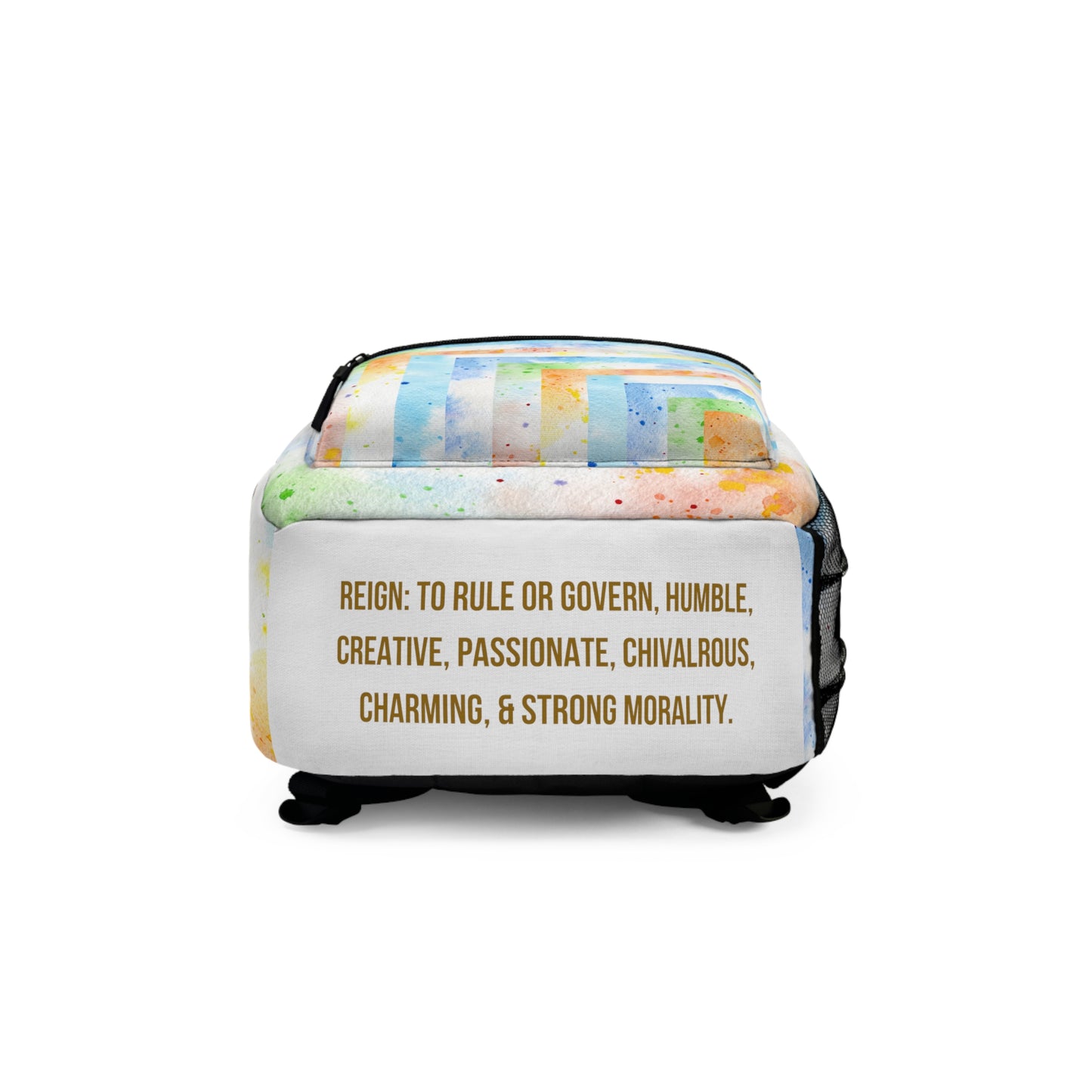 Backpack Classic Gold Color Splash - Boys Reign