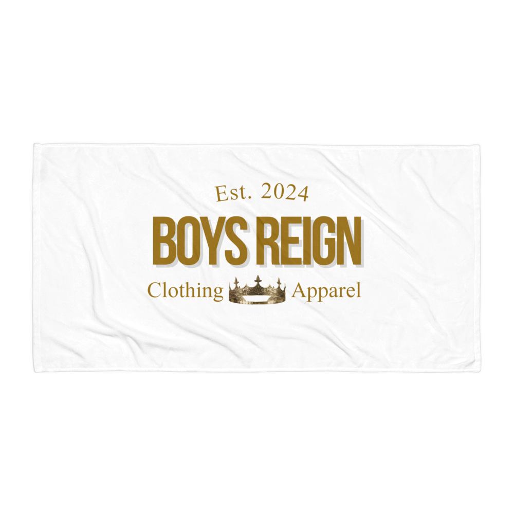 Classic Gold/White Towel - Boys Reign