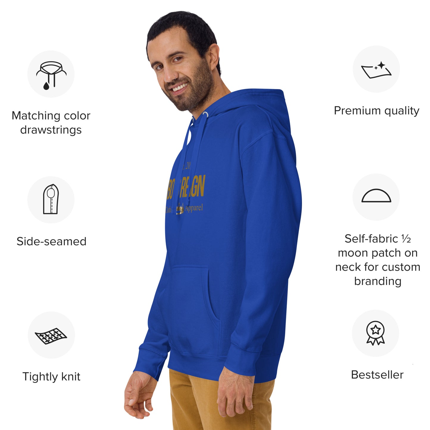 Unisex Premium Hoodie Boys Reign