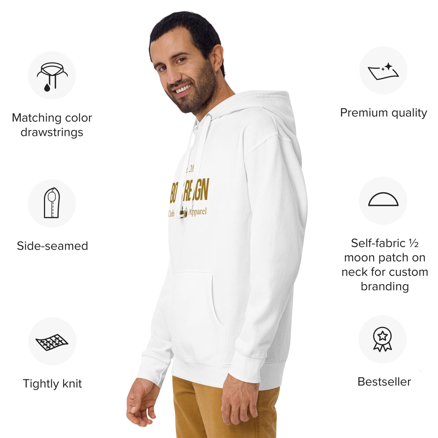 Unisex Premium Hoodie Boys Reign