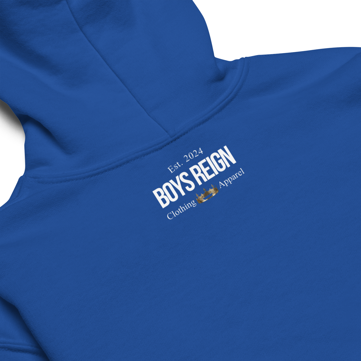 Boys Reign Youth Heavy Blend Hoodie -Classic White Boys Reign