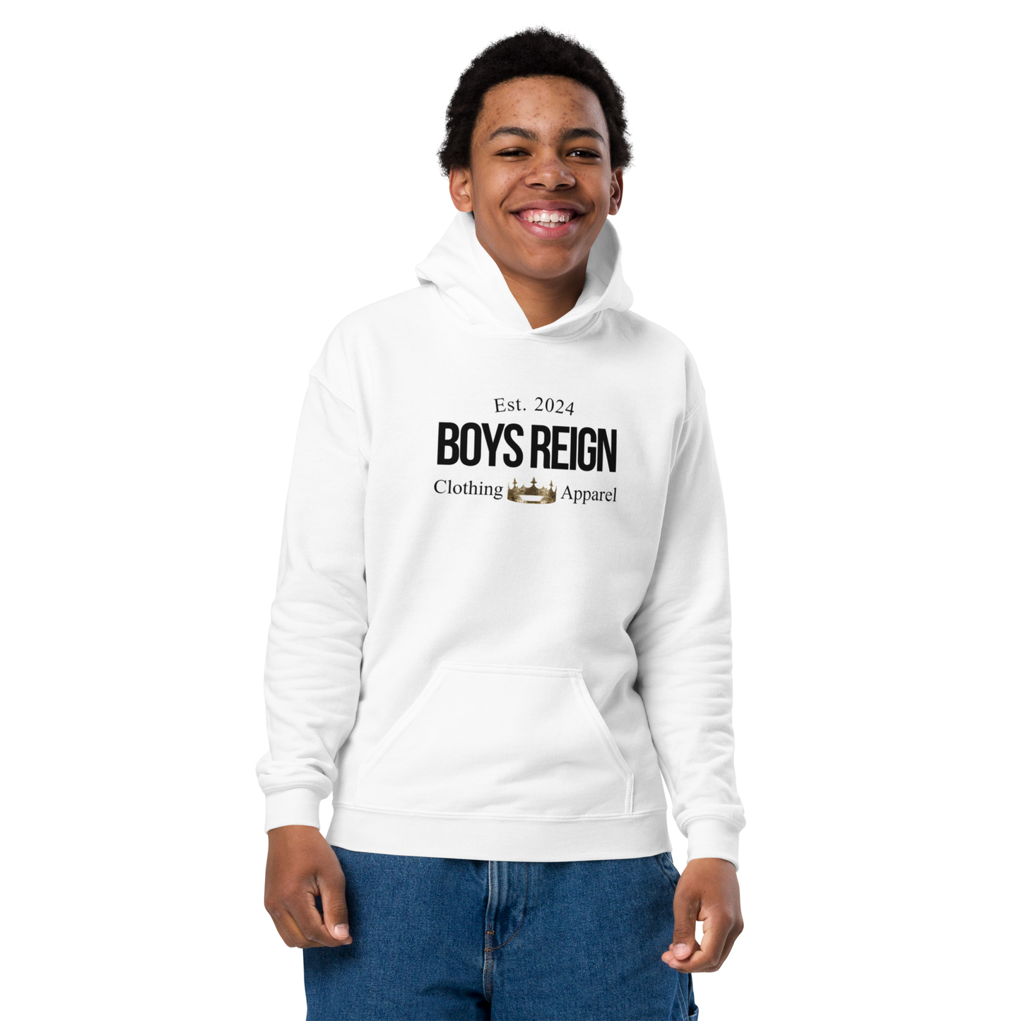 Boys Reign Youth Heavy Blend Hoodie Boys Reign