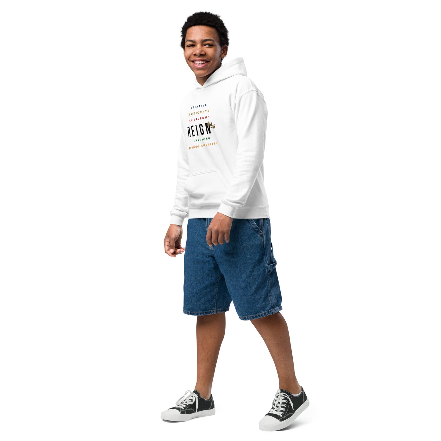 Boys Reign Youth Heavy Blend Hoodie - REIGN Boys Reign