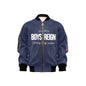 Boys Reign Bomber Jacket  With Pockets - Boys Reign