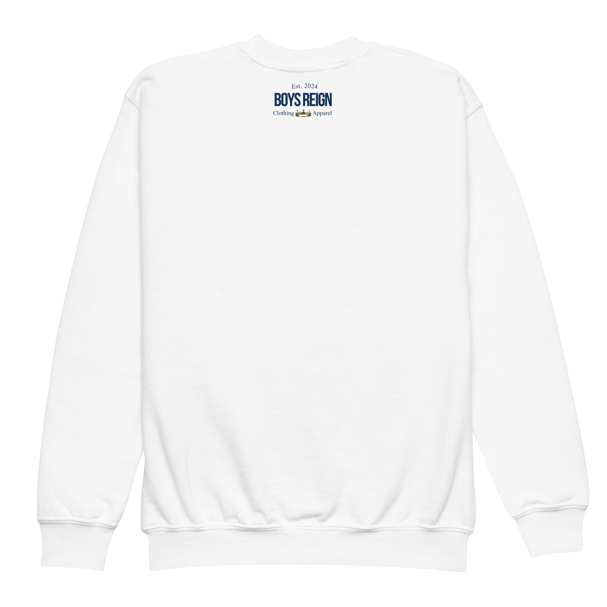 Boys Reign Classic Blue Crewneck Sweatshirt - Boys Reign